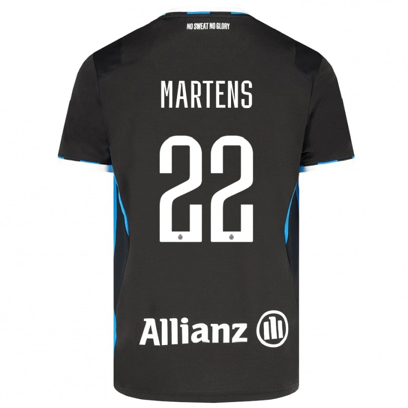 Danxen Kinder Quinze Martens #22 Schwarz Rot Blau Heimtrikot Trikot 2026/27 T-Shirt