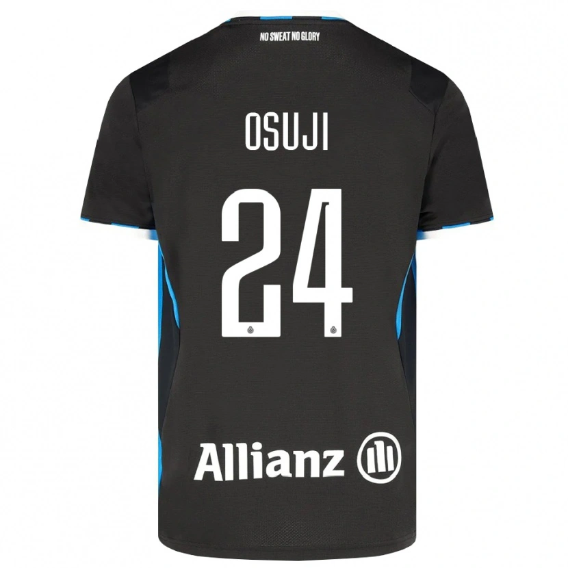 Danxen Kinder Vince Osuji #24 Schwarz Rot Blau Heimtrikot Trikot 2026/27 T-Shirt