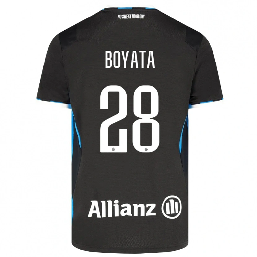 Danxen Kinder Dedryck Boyata #28 Schwarz Rot Blau Heimtrikot Trikot 2026/27 T-Shirt