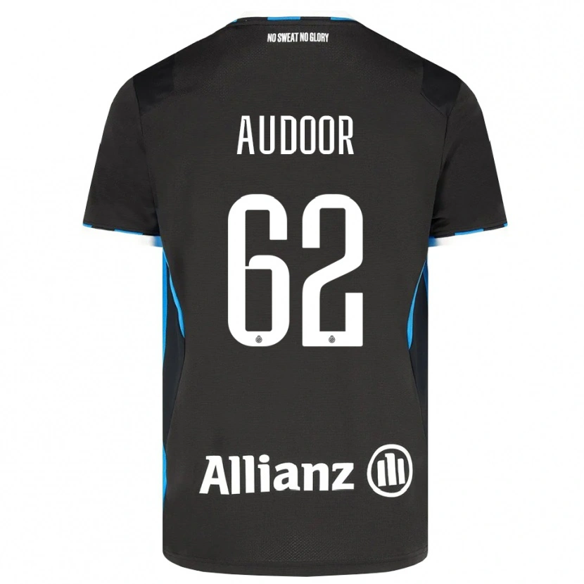 Danxen Kinder Lynnt Audoor #62 Schwarz Rot Blau Heimtrikot Trikot 2026/27 T-Shirt