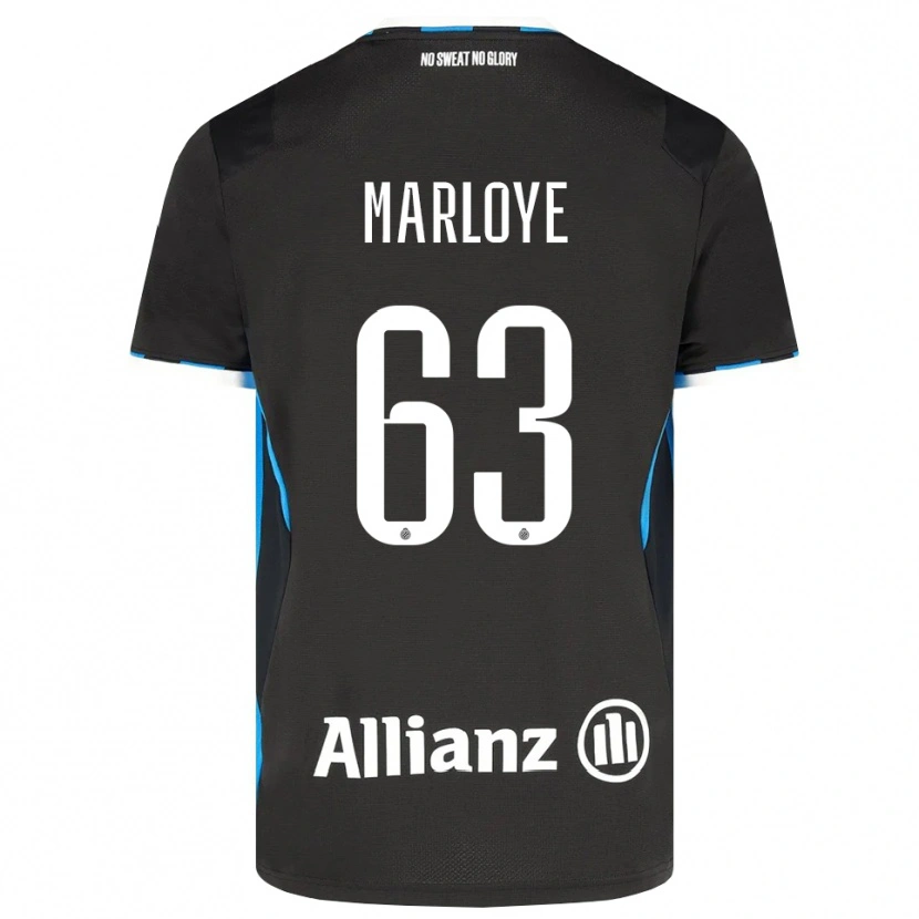 Danxen Kinder Sacha Marloye #63 Schwarz Rot Blau Heimtrikot Trikot 2026/27 T-Shirt