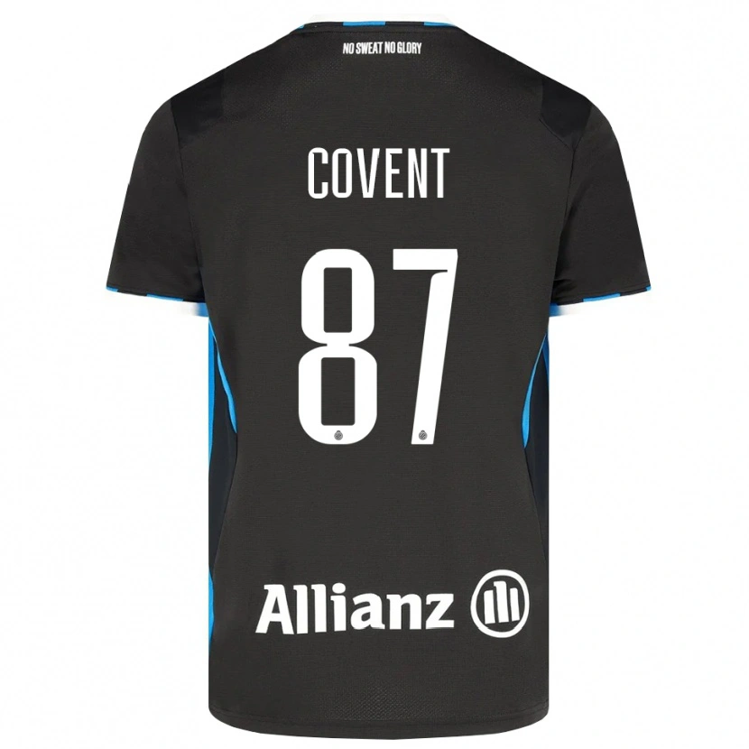 Danxen Kinder Jorijn Covent #87 Schwarz Rot Blau Heimtrikot Trikot 2026/27 T-Shirt
