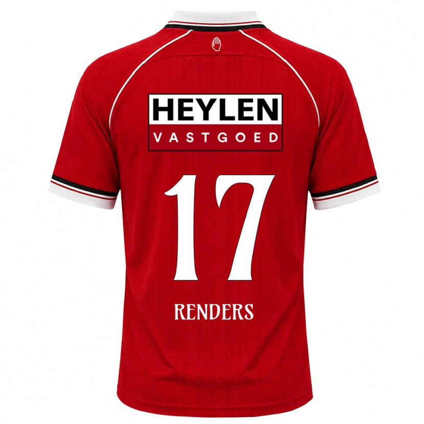 Danxen Kinder Semm Renders #17 Rot Weiß Schwarz Heimtrikot Trikot 2026/27 T-Shirt