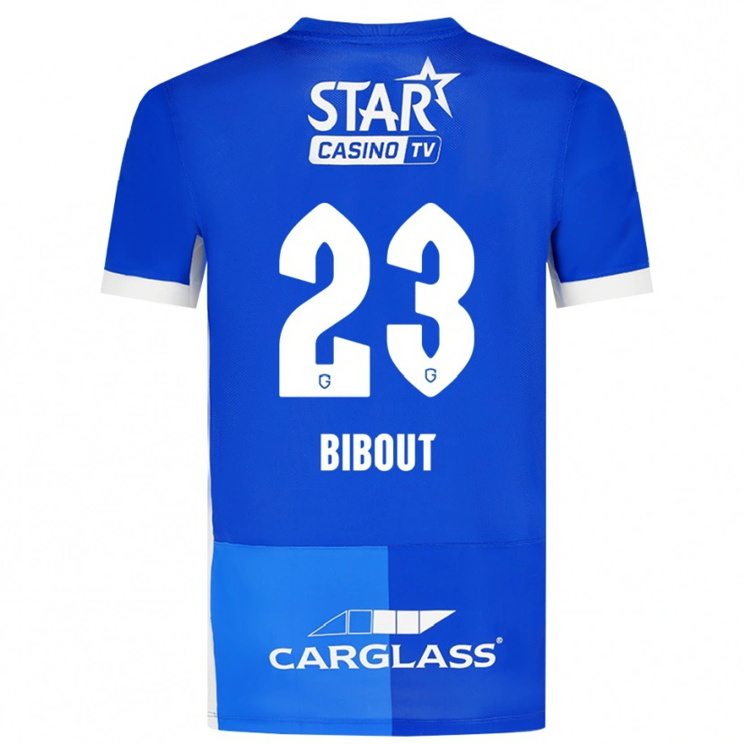 Danxen Kinder Aaron Bibout #23 Mittelblau Königlichblau Weiß Heimtrikot Trikot 2026/27 T-Shirt