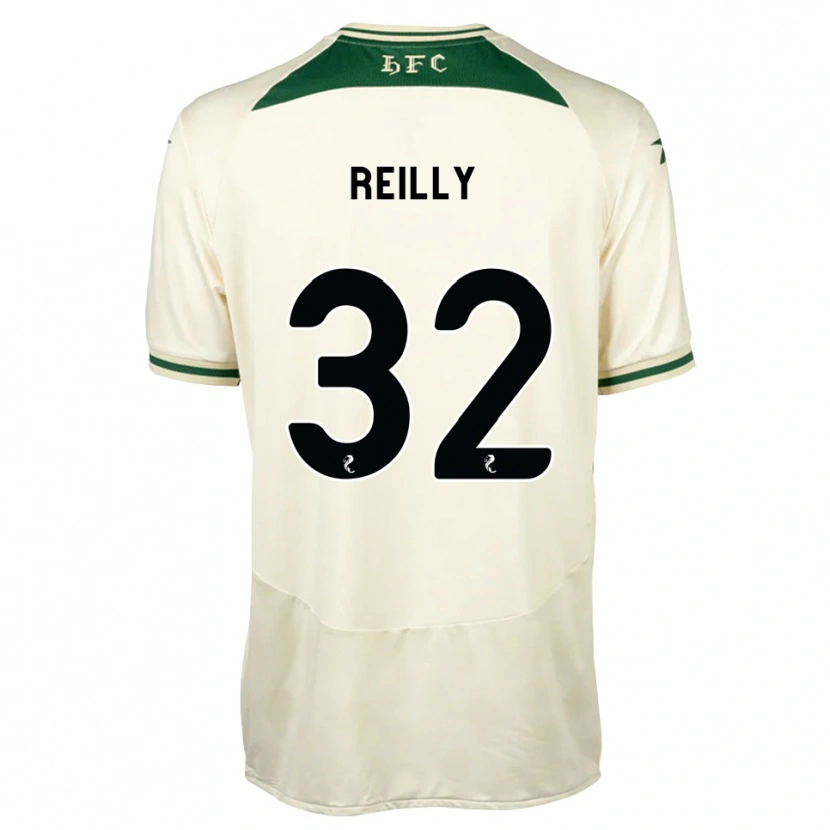 Danxen Kinder Kirsten Reilly #32 Weiß Waldgrün Auswärtstrikot Trikot 2026/27 T-Shirt