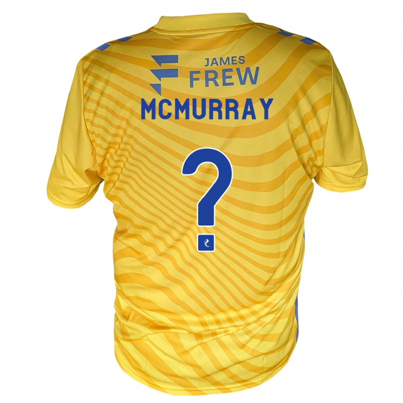Danxen Kinder Harry Mcmurray #0 Königsblau Gelb Auswärtstrikot Trikot 2026/27 T-Shirt
