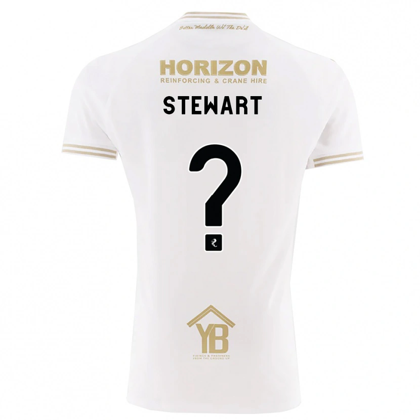 Danxen Kinder Ella Stewart #0 Weizen Weiß Auswärtstrikot Trikot 2026/27 T-Shirt