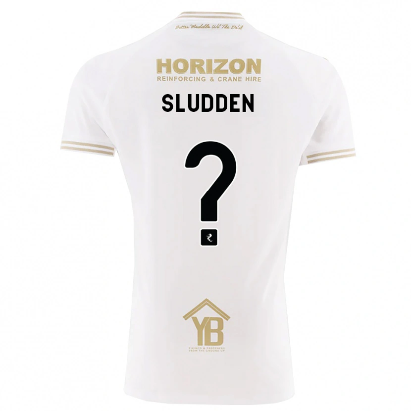 Danxen Kinder Erin Sludden #0 Weizen Weiß Auswärtstrikot Trikot 2026/27 T-Shirt