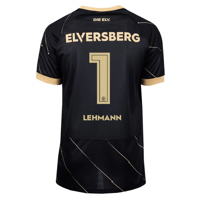 Danxen Kinder Frank Lehmann #1 Schwarz Braun Auswärtstrikot Trikot 2026/27 T-Shirt