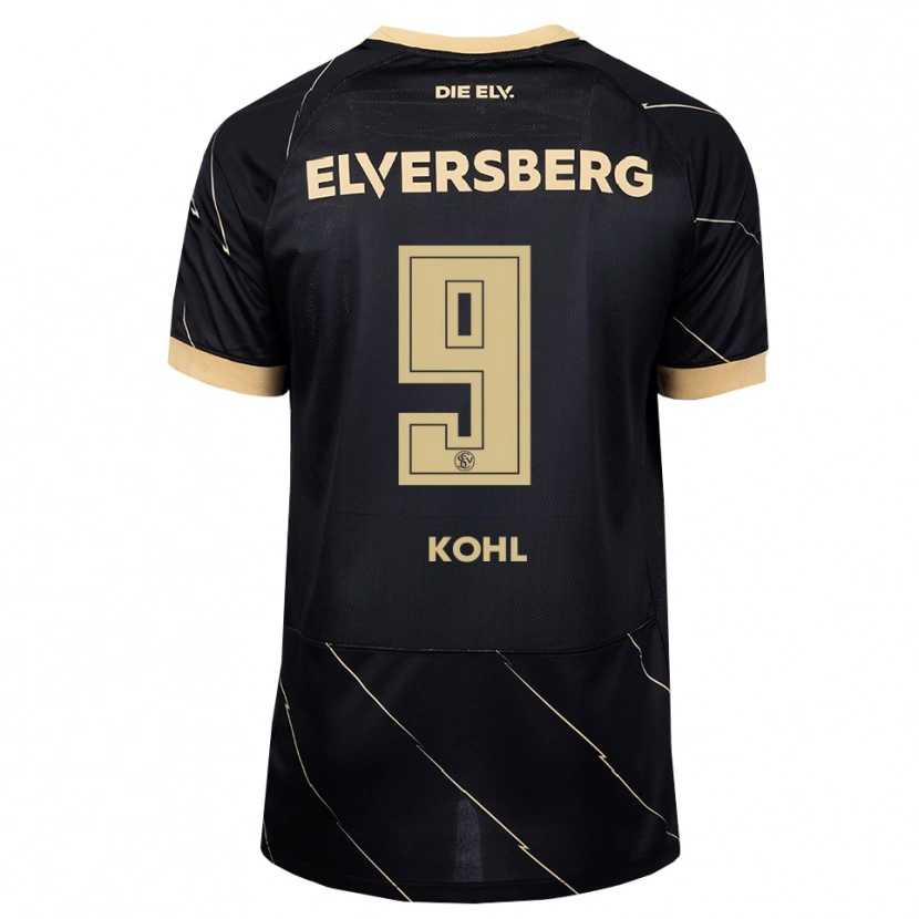 Danxen Kinder Ohene Köhl #9 Schwarz Braun Auswärtstrikot Trikot 2026/27 T-Shirt