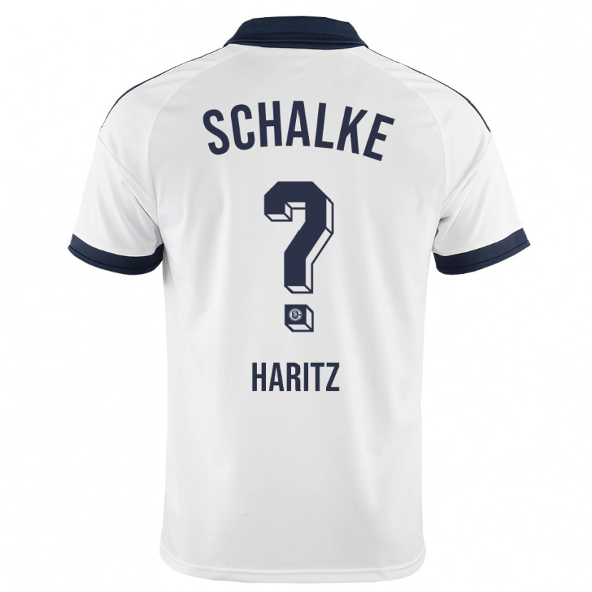 Danxen Kinder Sam Haritz #0 Schwarz Weiß Auswärtstrikot Trikot 2026/27 T-Shirt