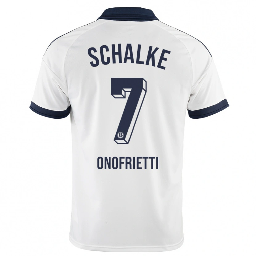 Danxen Kinder Vincenzo Onofrietti #7 Schwarz Weiß Auswärtstrikot Trikot 2026/27 T-Shirt