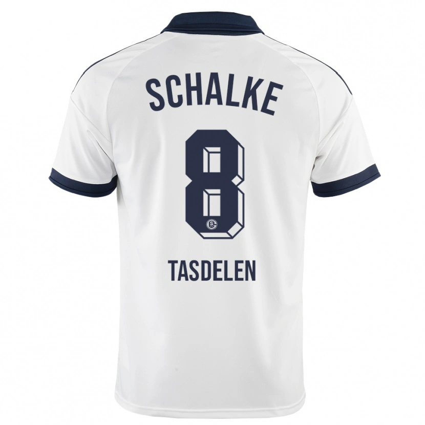 Danxen Kinder Cem Tasdelen #8 Schwarz Weiß Auswärtstrikot Trikot 2026/27 T-Shirt