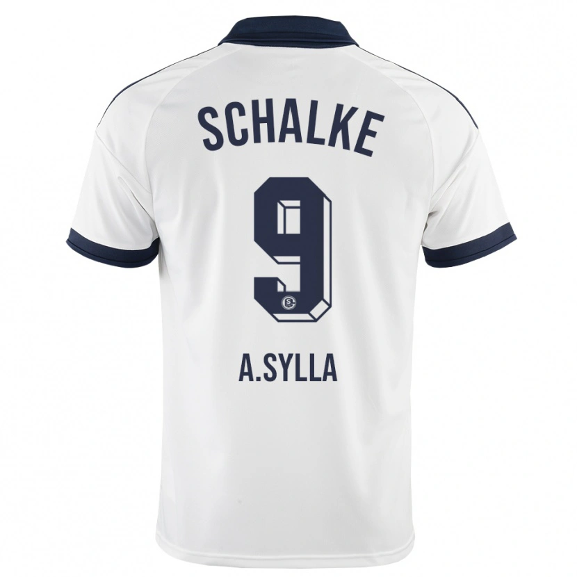 Danxen Kinder Aboubacar Sylla #9 Schwarz Weiß Auswärtstrikot Trikot 2026/27 T-Shirt