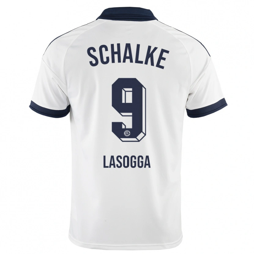 Danxen Kinder Pierre-Michel Lasogga #9 Schwarz Weiß Auswärtstrikot Trikot 2026/27 T-Shirt