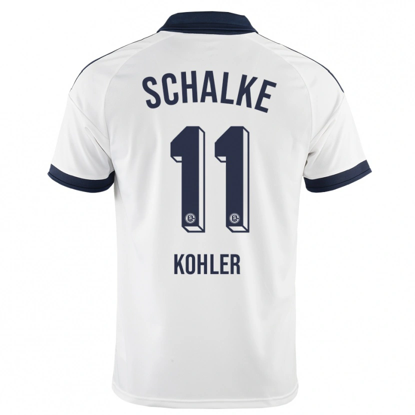 Danxen Kinder Marlon Kohler #11 Schwarz Weiß Auswärtstrikot Trikot 2026/27 T-Shirt