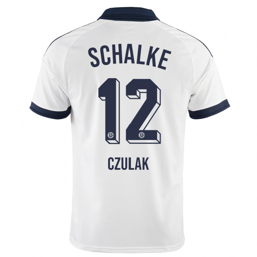 Danxen Kinder Rafael Czulak #12 Schwarz Weiß Auswärtstrikot Trikot 2026/27 T-Shirt