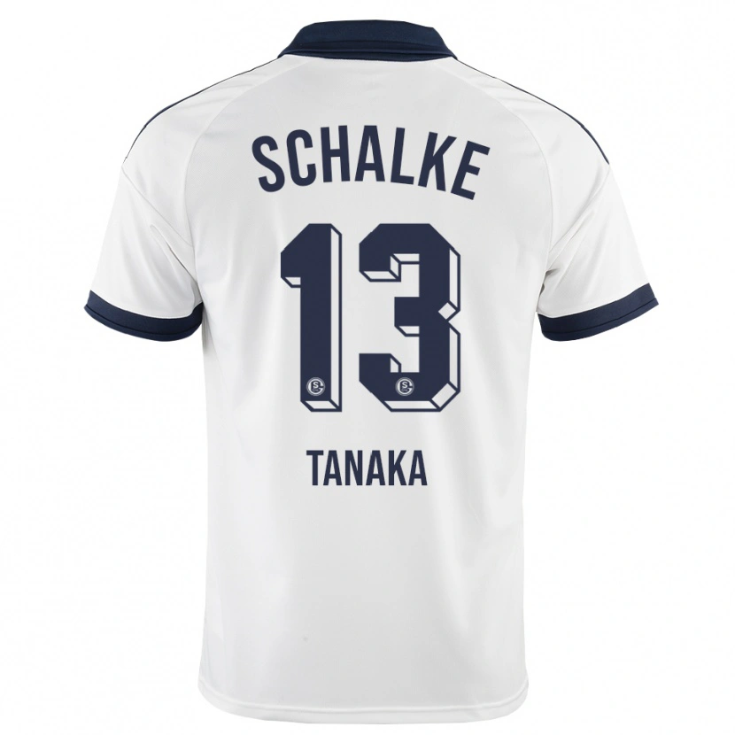 Danxen Kinder Satoshi Tanaka #13 Schwarz Weiß Auswärtstrikot Trikot 2026/27 T-Shirt