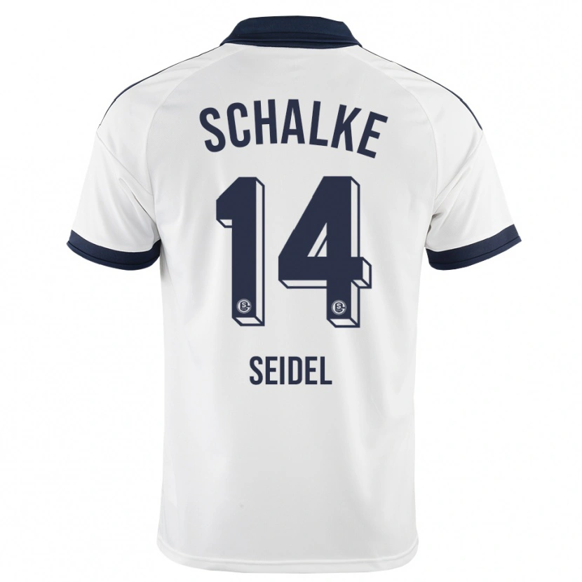 Danxen Kinder Kimon Seidel #14 Schwarz Weiß Auswärtstrikot Trikot 2026/27 T-Shirt