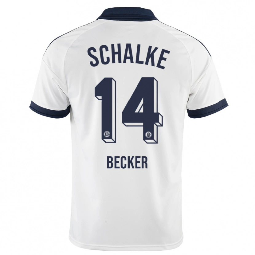 Danxen Kinder Daniel Becker #14 Schwarz Weiß Auswärtstrikot Trikot 2026/27 T-Shirt