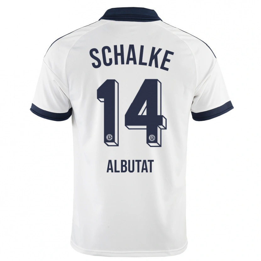 Danxen Kinder Tim Albutat #14 Schwarz Weiß Auswärtstrikot Trikot 2026/27 T-Shirt