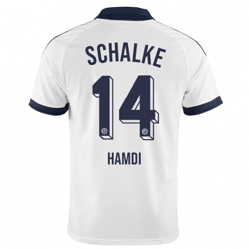 Danxen Kinder Hana Hamdi #14 Schwarz Weiß Auswärtstrikot Trikot 2026/27 T-Shirt