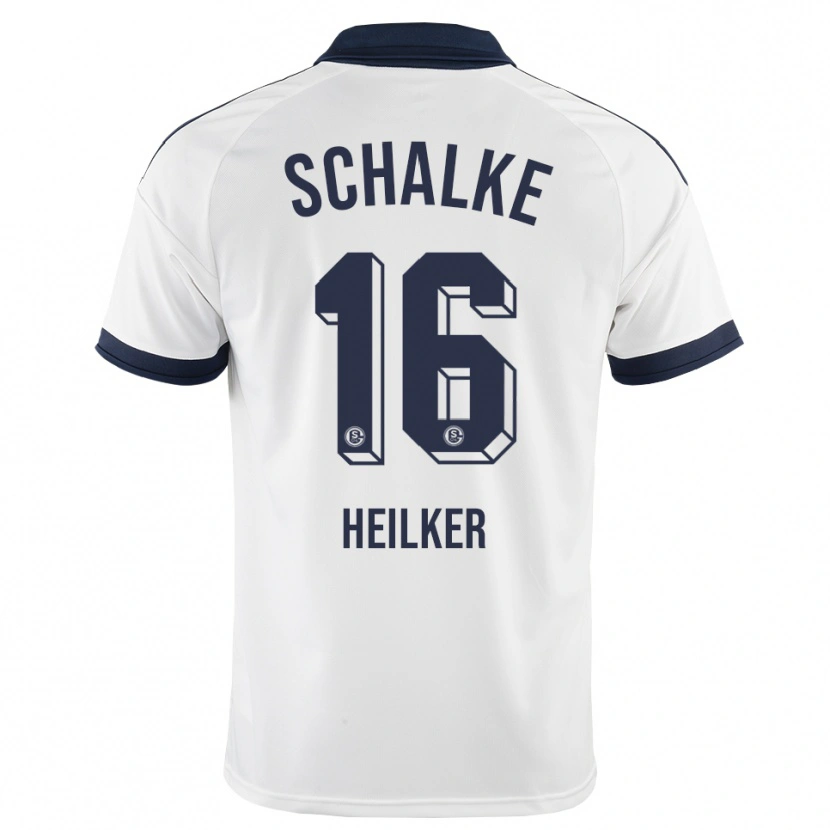 Danxen Kinder Antonia Heilker #16 Schwarz Weiß Auswärtstrikot Trikot 2026/27 T-Shirt