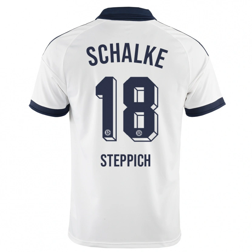 Danxen Kinder Bianca Steppich #18 Schwarz Weiß Auswärtstrikot Trikot 2026/27 T-Shirt