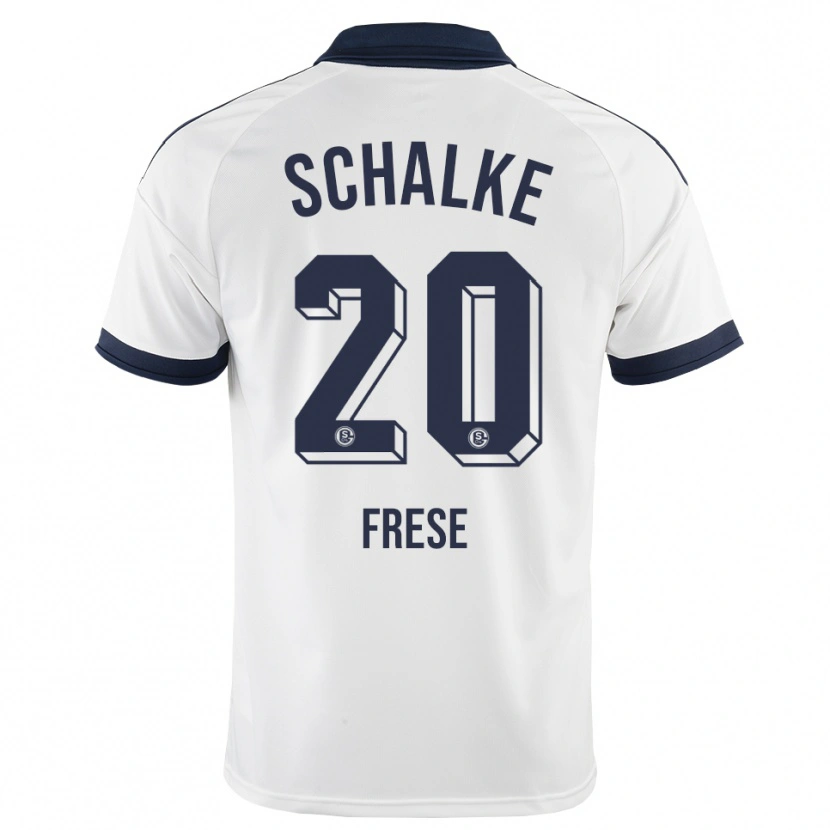 Danxen Kinder Niklas Frese #20 Schwarz Weiß Auswärtstrikot Trikot 2026/27 T-Shirt