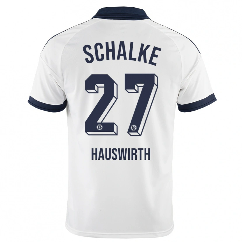 Danxen Kinder Max Hauswirth #27 Schwarz Weiß Auswärtstrikot Trikot 2026/27 T-Shirt