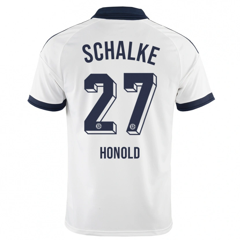 Danxen Kinder Alina Honold #27 Schwarz Weiß Auswärtstrikot Trikot 2026/27 T-Shirt