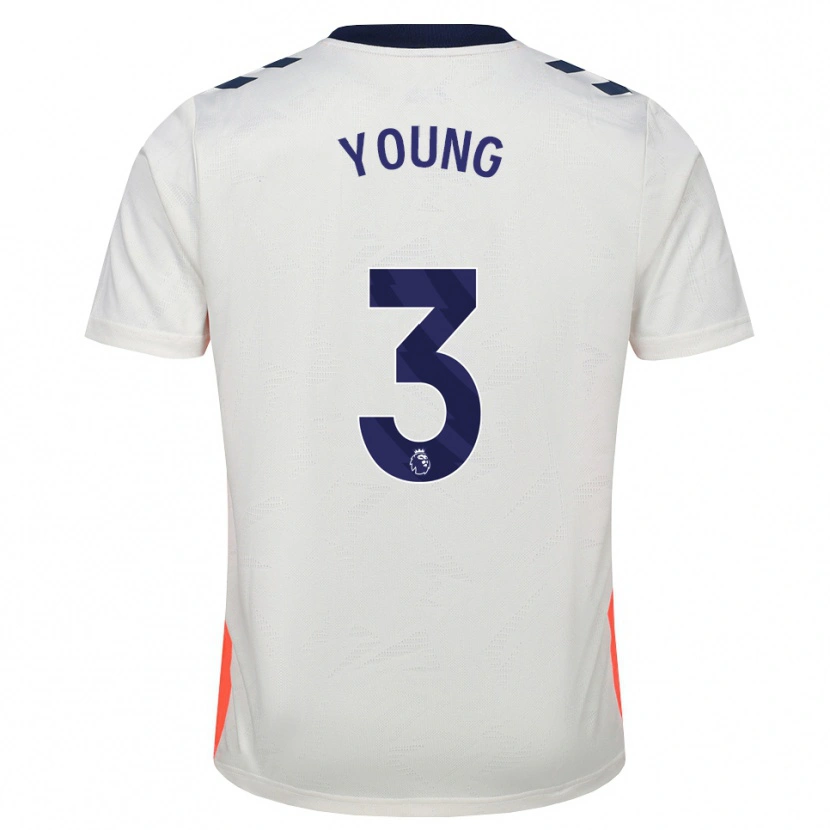 Danxen Kinder Shay Young #3 Weiß Orange Königsblau Auswärtstrikot Trikot 2026/27 T-Shirt