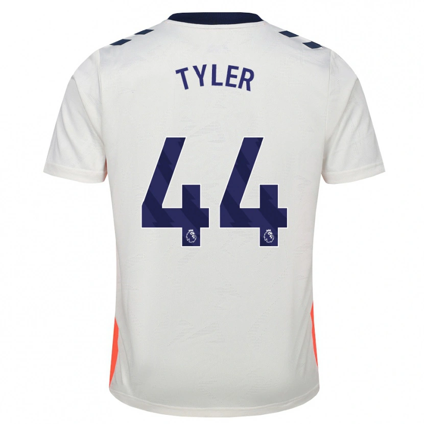 Danxen Kinder Cian Tyler #44 Weiß Orange Königsblau Auswärtstrikot Trikot 2026/27 T-Shirt