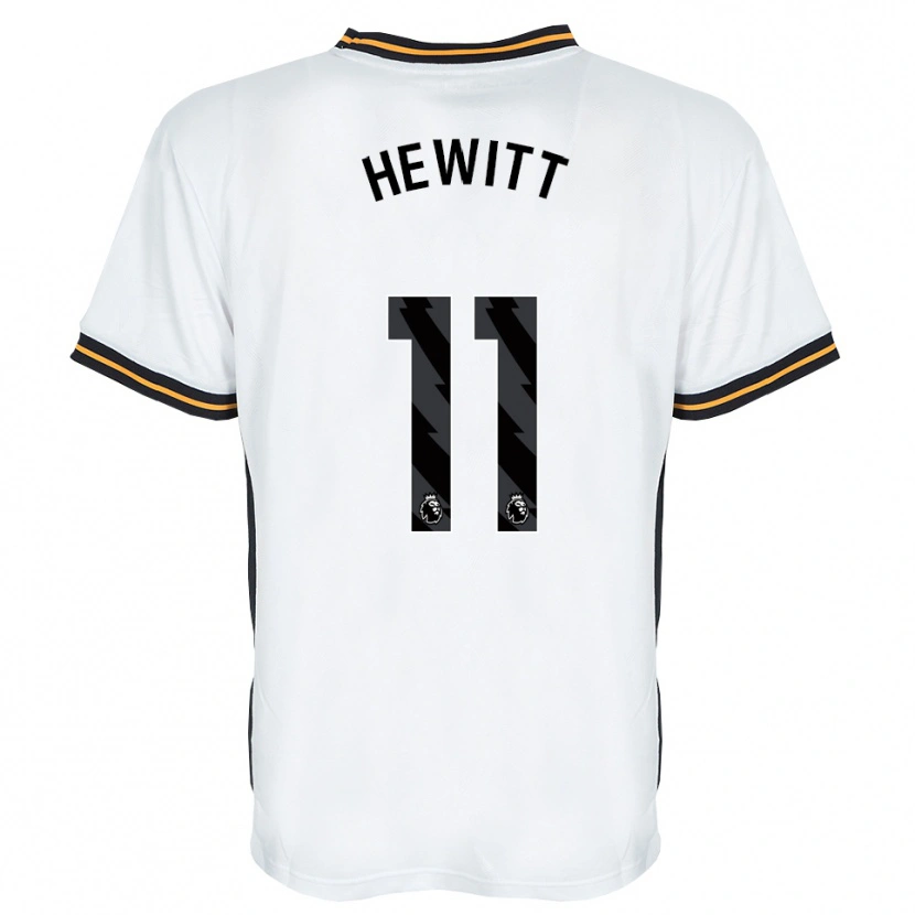 Danxen Kinder Stan Hewitt #11 Weiß Orange Schwarz Auswärtstrikot Trikot 2026/27 T-Shirt