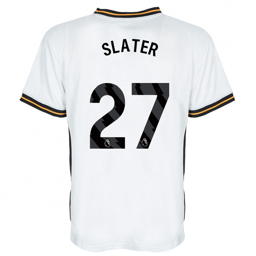 Danxen Kinder Regan Slater #27 Weiß Orange Schwarz Auswärtstrikot Trikot 2026/27 T-Shirt