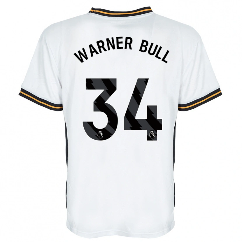 Danxen Kinder Lucy Warner-Bull #34 Weiß Orange Schwarz Auswärtstrikot Trikot 2026/27 T-Shirt