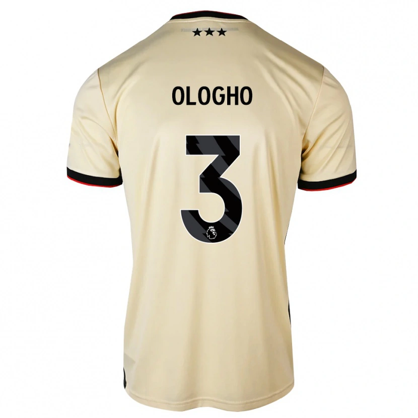 Danxen Kinder Daniel Ologho #3 Zitronen-Chiffon Schwarz Rot Auswärtstrikot Trikot 2026/27 T-Shirt