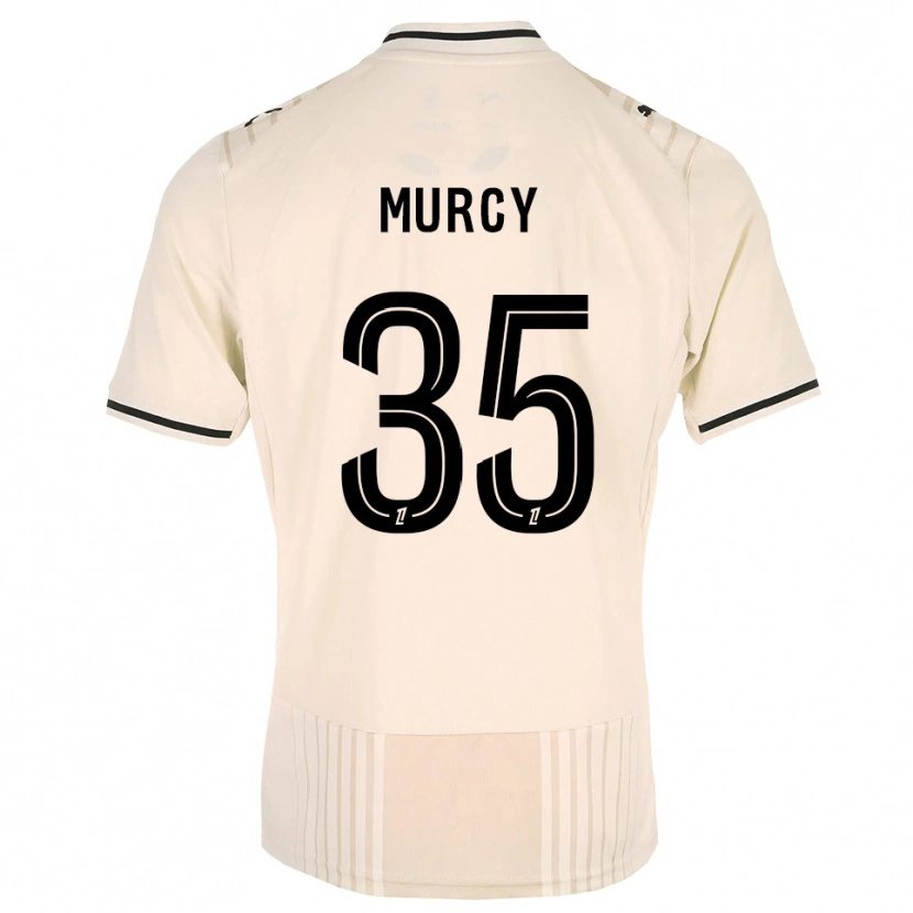 Danxen Kinder Roman Murcy #35 Altgold Schwarz Antikweiß Auswärtstrikot Trikot 2026/27 T-Shirt