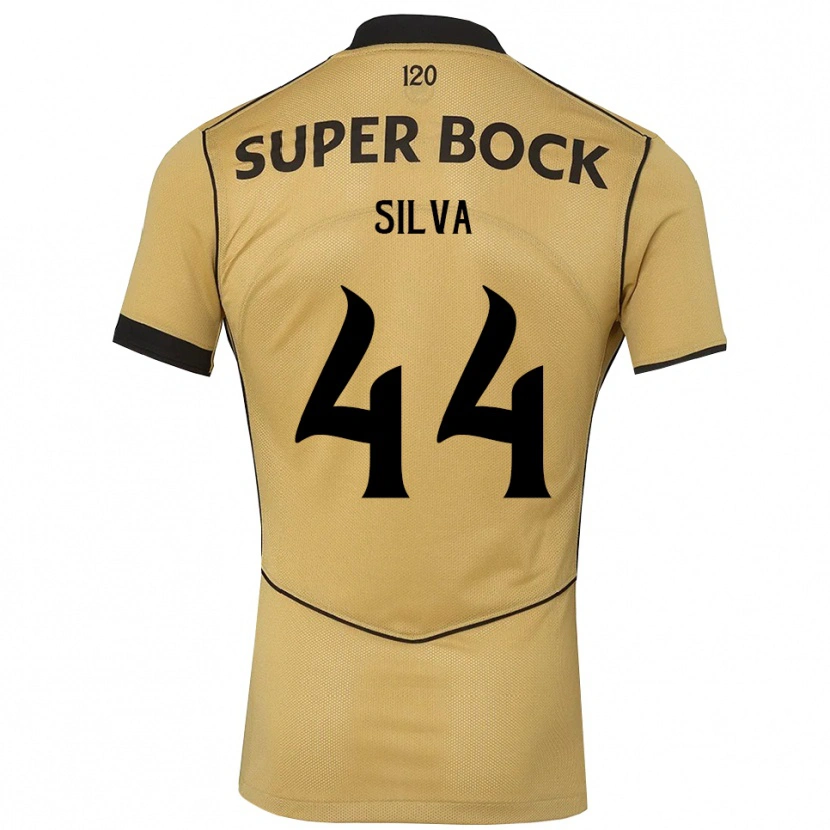Danxen Kinder Pedro Silva #44 Goldgelb Schwarz Auswärtstrikot Trikot 2026/27 T-Shirt