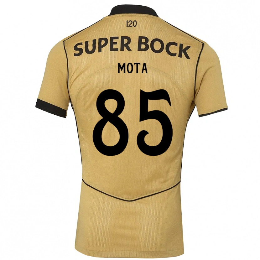 Danxen Kinder Rafael Mota #85 Goldgelb Schwarz Auswärtstrikot Trikot 2026/27 T-Shirt