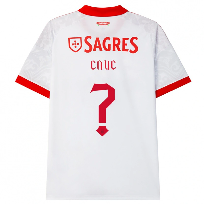 Danxen Kinder Caue #0 Weiß Rot Gelb Auswärtstrikot Trikot 2026/27 T-Shirt