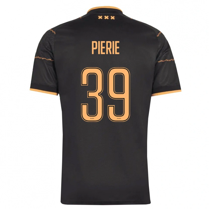 Danxen Kinder Kik Pierie #39 Schwarz Orange Auswärtstrikot Trikot 2026/27 T-Shirt