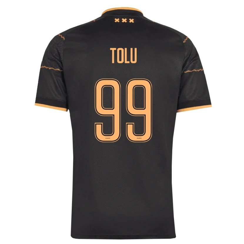 Danxen Kinder Tolu Arokodare #99 Schwarz Orange Auswärtstrikot Trikot 2026/27 T-Shirt