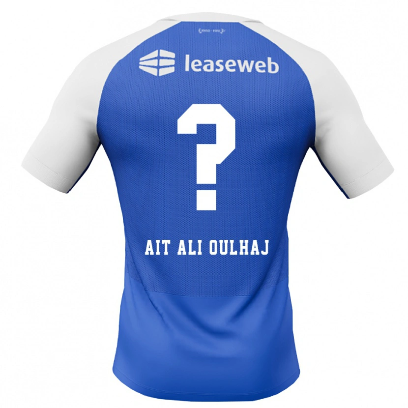 Danxen Kinder Adam Ait Ali Oulhaj #0 Himmelblau Rot Weiß Auswärtstrikot Trikot 2026/27 T-Shirt