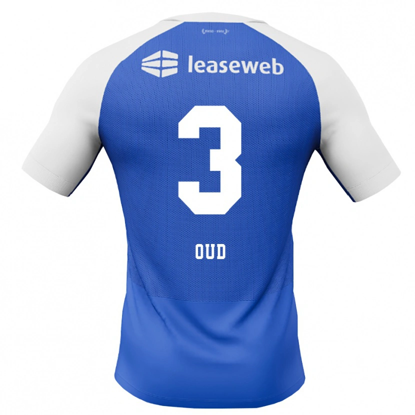 Danxen Kinder Joeri Oud #3 Himmelblau Rot Weiß Auswärtstrikot Trikot 2026/27 T-Shirt