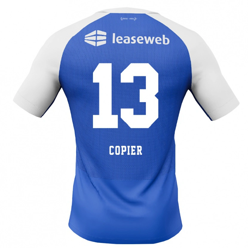 Danxen Kinder Febe Copier #13 Himmelblau Rot Weiß Auswärtstrikot Trikot 2026/27 T-Shirt