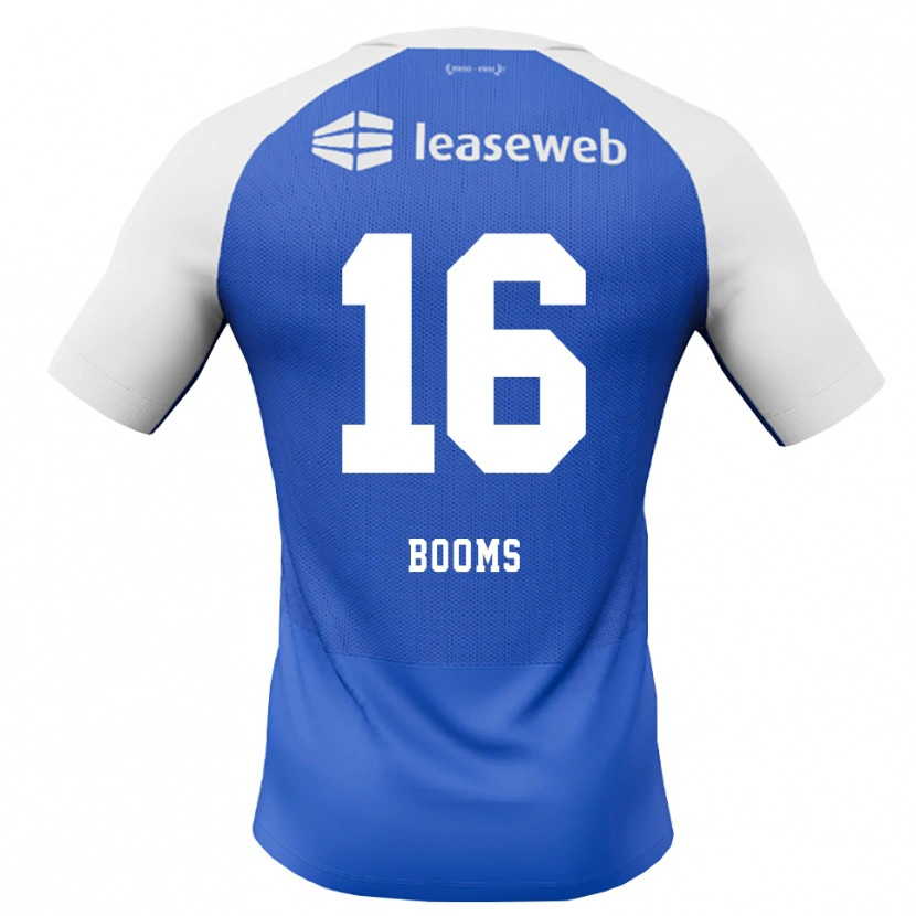 Danxen Kinder Trinette Booms #16 Himmelblau Rot Weiß Auswärtstrikot Trikot 2026/27 T-Shirt