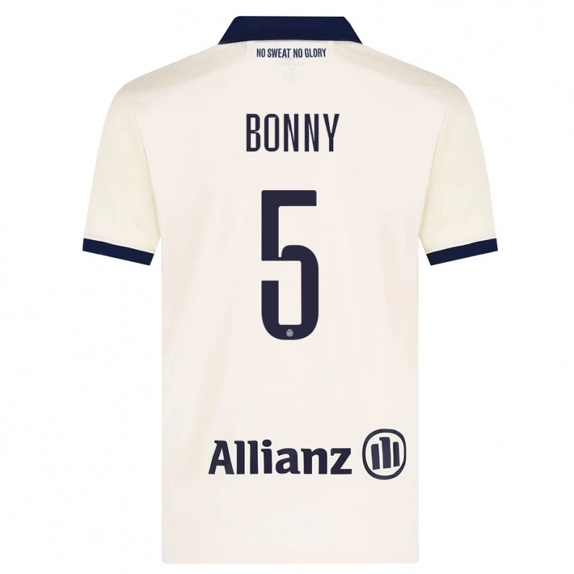 Danxen Kinder Chionne Bonny #5 Beige Schwarz Auswärtstrikot Trikot 2026/27 T-Shirt