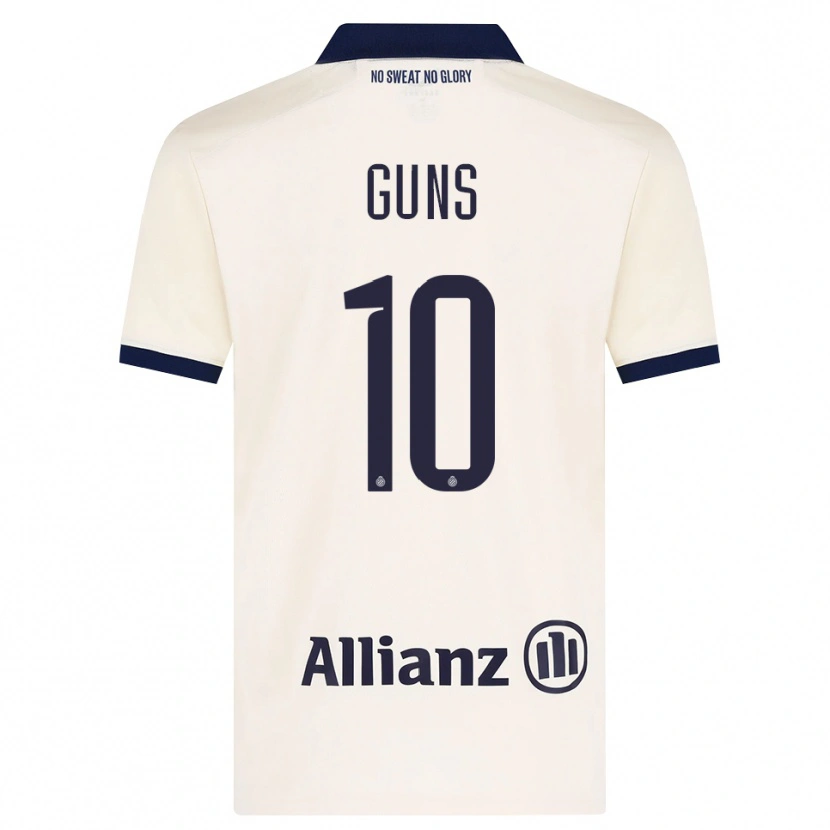 Danxen Kinder Celien Guns #10 Beige Schwarz Auswärtstrikot Trikot 2026/27 T-Shirt
