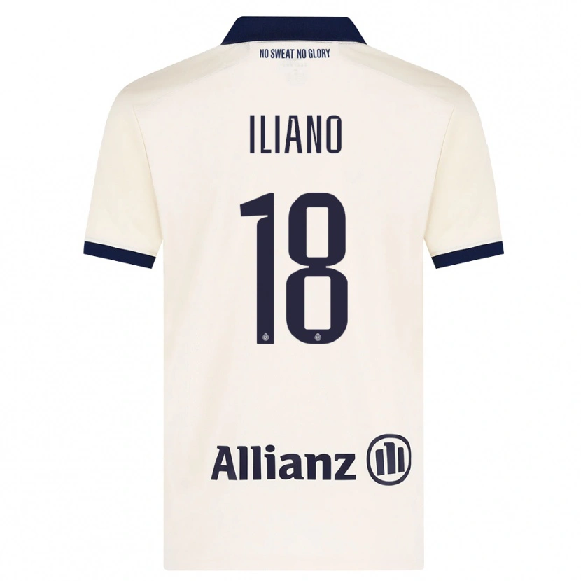 Danxen Kinder Isabelle Iliano #18 Beige Schwarz Auswärtstrikot Trikot 2026/27 T-Shirt